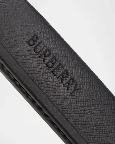 Burberry Men's Check Slides | Thumbnail 5