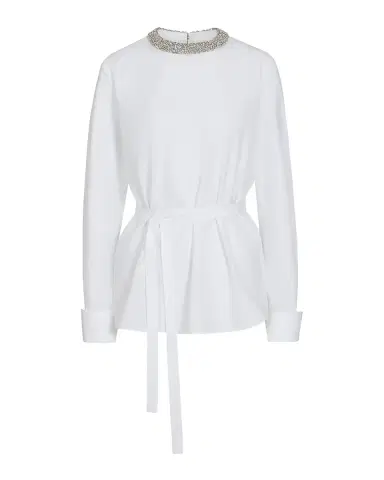 TWP Crystal-Embellished Tie-Waist Top | Thumbnail 2 TWP Crystal-Embellished Tie-Waist Top | Thumbnail 2
