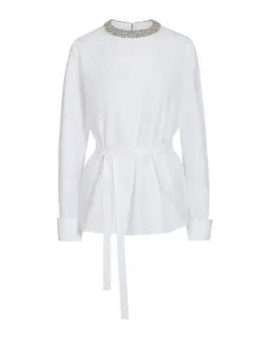 TWP Crystal-Embellished Tie-Waist Top | Thumbnail 1 TWP Crystal-Embellished Tie-Waist Top | Thumbnail 1
