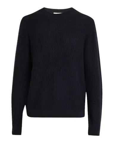 Frame Textured Wool Crewneck Sweater | Thumbnail 1
