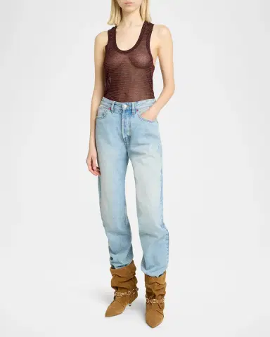 Isabel Marant Edrik Rings 45MM Suede Ankle Boots | Thumbnail 3 Isabel Marant Edrik Rings 45MM Suede Ankle Boots | Thumbnail 3