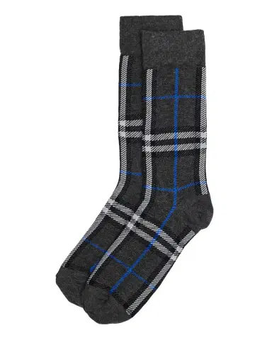 Burberry Men's Check Crew Socks | Thumbnail 3 Burberry Men's Check Crew Socks | Thumbnail 3