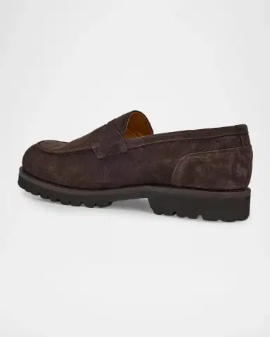 Allen Edmonds Men's Miller Reserve Lug-Sole Penny Loafers | Thumbnail 2