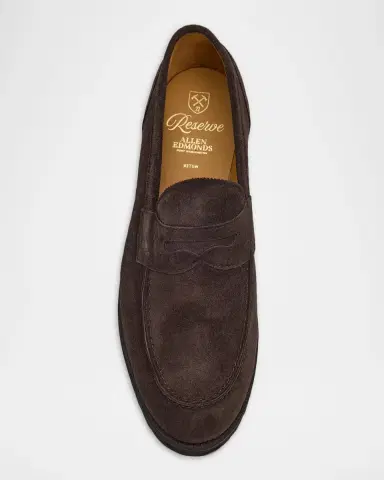 Allen Edmonds Men's Miller Reserve Lug-Sole Penny Loafers | Thumbnail 4