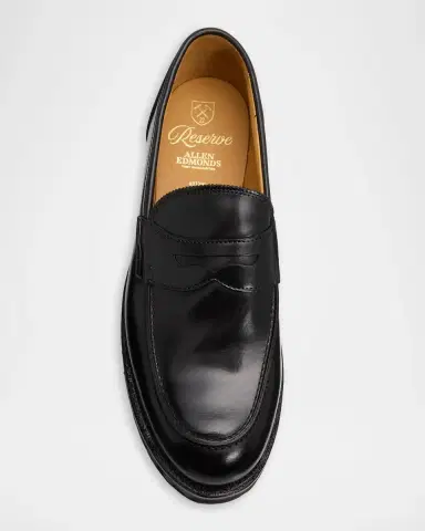Allen Edmonds Men's Miller Reserve Leather Lug-Sole Penny Loafers | Thumbnail 6 Allen Edmonds Men's Miller Reserve Leather Lug-Sole Penny Loafers | Thumbnail 6