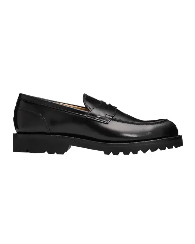 Allen Edmonds Men's Miller Reserve Leather Lug-Sole Penny Loafers