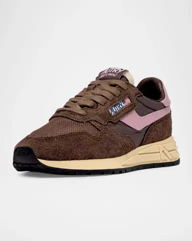 Autry Reelwind Suede Low-Top Sneakers | Thumbnail 2