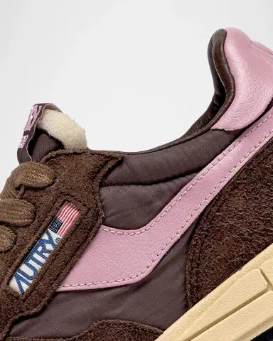 Autry Reelwind Suede Low-Top Sneakers | Thumbnail 3