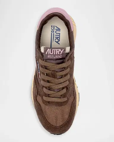 Autry Reelwind Suede Low-Top Sneakers | Thumbnail 4