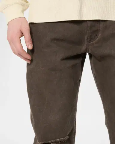 PURPLE Overdye Destroyed Straight Jeans | Thumbnail 5 PURPLE Overdye Destroyed Straight Jeans | Thumbnail 5
