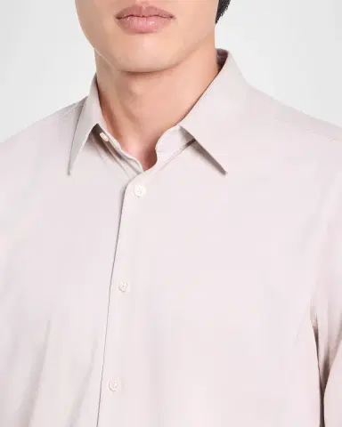 Theory Men's Sylvain Shirt in Structure Knit | Thumbnail 6 Theory Men's Sylvain Shirt in Structure Knit | Thumbnail 6