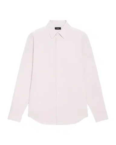 Theory Men's Sylvain Shirt in Structure Knit | Thumbnail 1 Theory Men's Sylvain Shirt in Structure Knit | Thumbnail 1