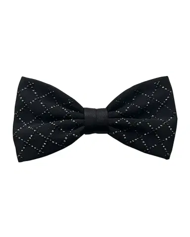 Stefano Ricci Men's Silk Crystal-Grid Bow Tie | Thumbnail 2