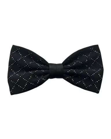 Stefano Ricci Men's Silk Crystal-Grid Bow Tie | Thumbnail 1