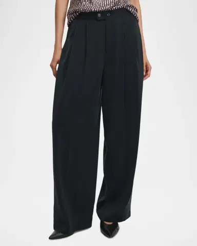 rag & bone Shania Pleated Wide-Leg Pants | Thumbnail 4