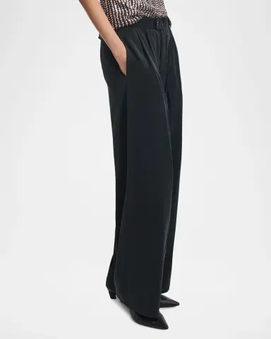 rag & bone Shania Pleated Wide-Leg Pants | Thumbnail 6