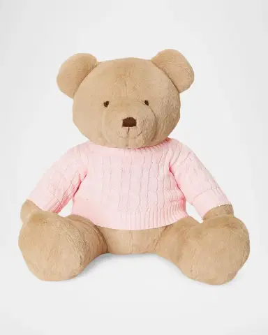 Ralph Lauren Large Cable-Sweater Polo Bear | Thumbnail 2