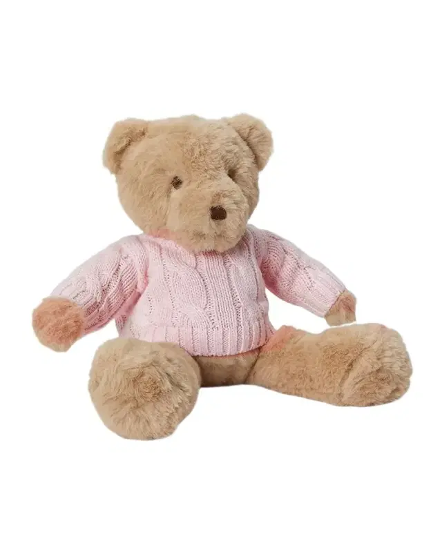 Ralph Lauren Small Cable-Sweater Polo Bear