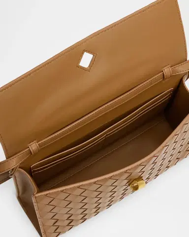 Bottega Veneta Andiamo Leather Clutch | Thumbnail 3