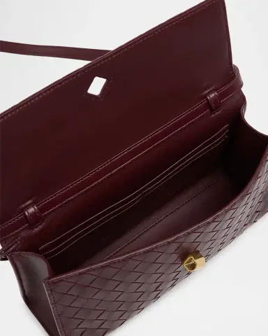 Bottega Veneta Andiamo Leather Clutch | Thumbnail 6