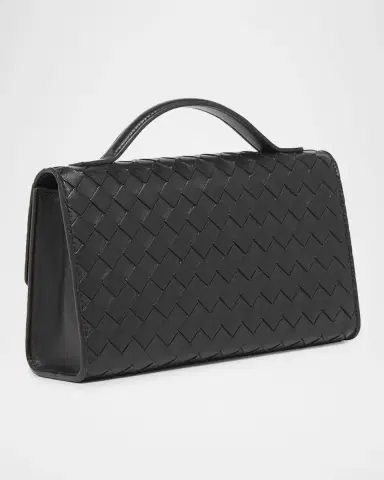 Bottega Veneta Andiamo Leather Clutch | Thumbnail 9