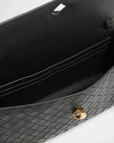 Bottega Veneta Andiamo Leather Clutch | Thumbnail 10