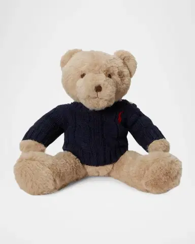 Ralph Lauren Small Cable-Sweater Polo Bear | Thumbnail 2