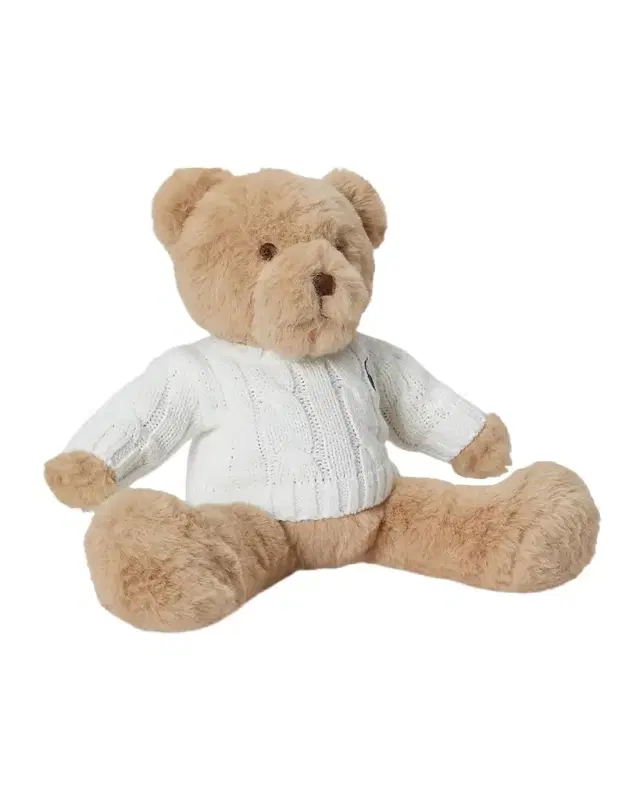 Ralph Lauren Small Cable-Sweater Polo Bear