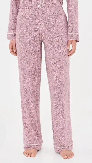 Eberjey Gisele Printed Long Pajama Set | Thumbnail 5 Eberjey Gisele Printed Long Pajama Set | Thumbnail 5