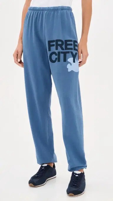 Freecity Sweatpants Bluewash M | Thumbnail 2