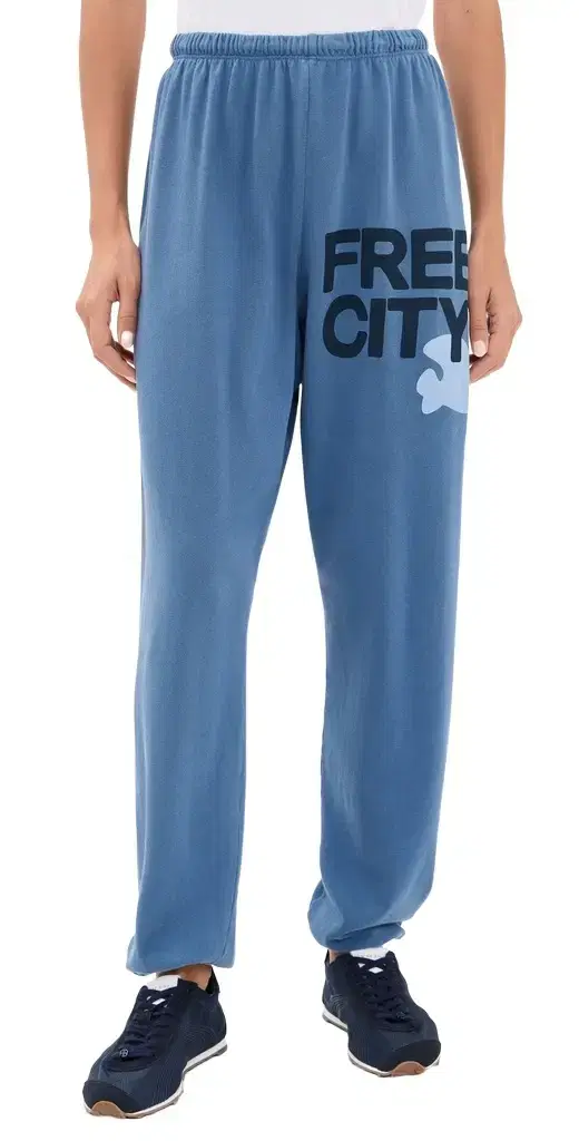 Freecity Sweatpants Bluewash M