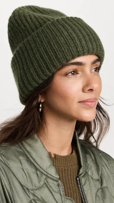 Carolina Amato H155 Ribbed Beanie | Thumbnail 3