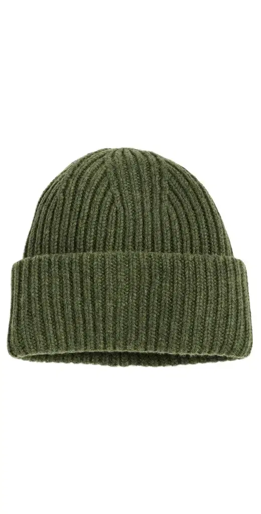 Carolina Amato H155 Ribbed Beanie