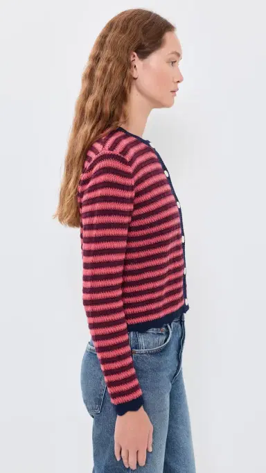 Birds of Paradis Vento Striped Cardigan | Thumbnail 5 Birds of Paradis Vento Striped Cardigan | Thumbnail 5