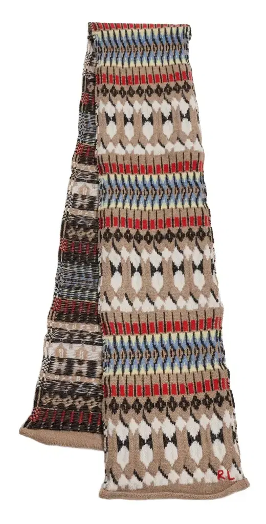 Polo Ralph Lauren Chunky Fair Isle Scarf