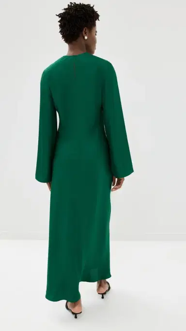 RÓHE Minimal Wide Sleeved Silk Dress | Thumbnail 3 RÓHE Minimal Wide Sleeved Silk Dress | Thumbnail 3