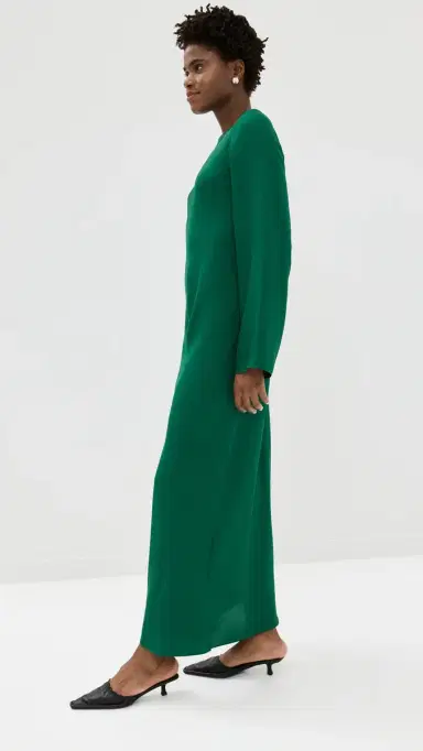 RÓHE Minimal Wide Sleeved Silk Dress | Thumbnail 4 RÓHE Minimal Wide Sleeved Silk Dress | Thumbnail 4