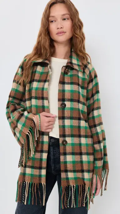 Rodebjer Yuna Short Check Jacket | Thumbnail 2