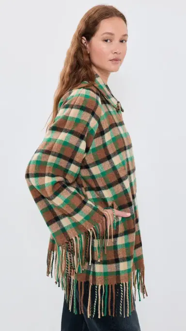 Rodebjer Yuna Short Check Jacket | Thumbnail 4