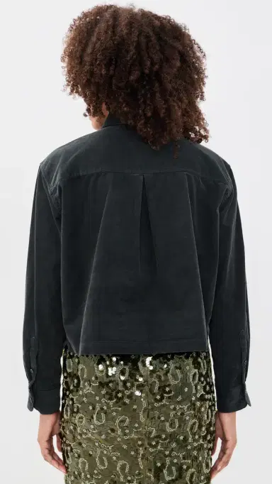 Birds of Paradis Nessa Button Down Shirt Deep Teal L | Thumbnail 3 Birds of Paradis Nessa Button Down Shirt Deep Teal L | Thumbnail 3
