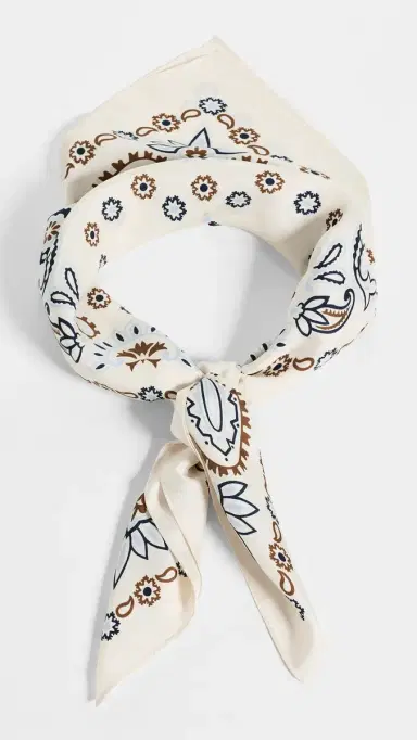 Madewell Medium Silk Bandana | Thumbnail 2
