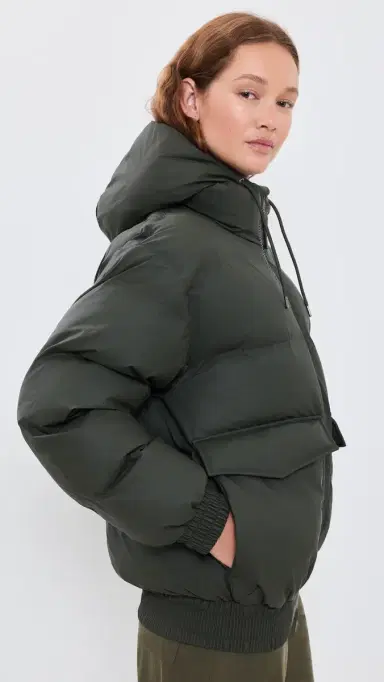 Rains Alta Bomber Puffer Jacket | Thumbnail 4 Rains Alta Bomber Puffer Jacket | Thumbnail 4