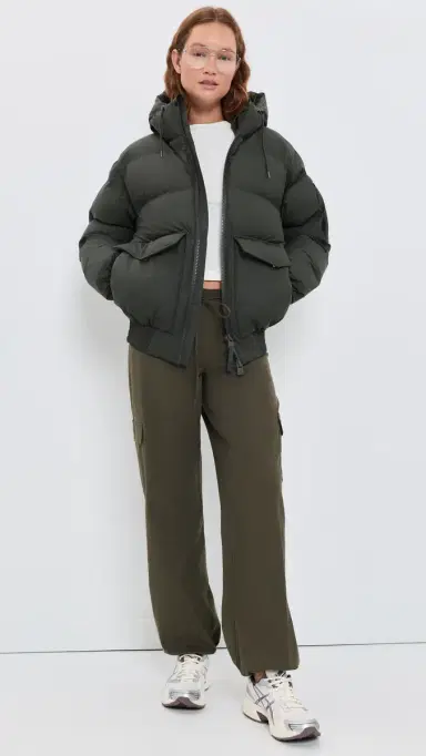 Rains Alta Bomber Puffer Jacket | Thumbnail 5 Rains Alta Bomber Puffer Jacket | Thumbnail 5