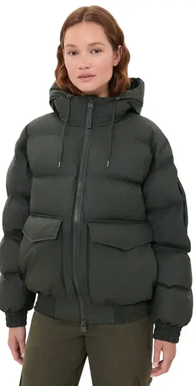 Rains Alta Bomber Puffer Jacket | Thumbnail 1 Rains Alta Bomber Puffer Jacket | Thumbnail 1