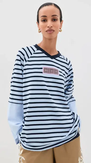 Ciao Ciao Vacation Double Trouble Long Sleeve Tee | Thumbnail 2