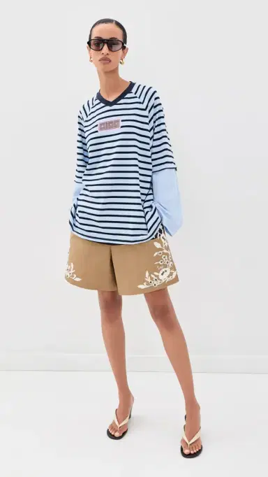 Ciao Ciao Vacation Double Trouble Long Sleeve Tee | Thumbnail 5