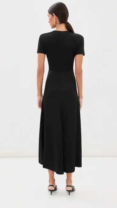 Victoria Beckham Blaire Midi Dress | Thumbnail 3 Victoria Beckham Blaire Midi Dress | Thumbnail 3