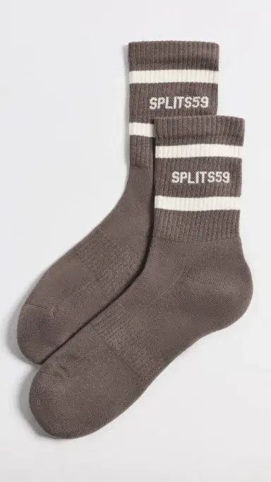 Splits59 Logo Stripe Quarter Socks | Thumbnail 2
