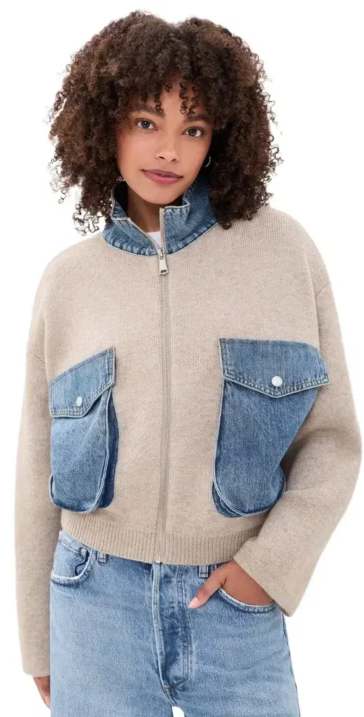BLANKNYC Glow Up Knit Jacket