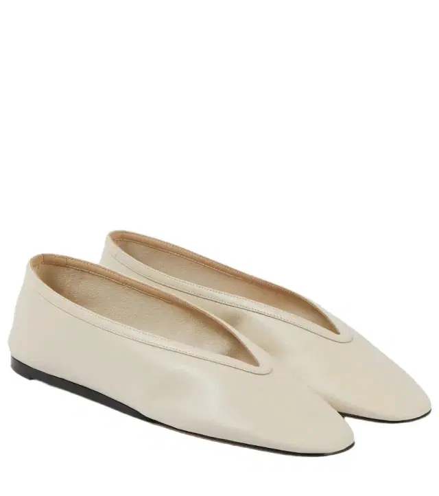 Le Monde Béryl Le Monde Béryl Luna leather slippers